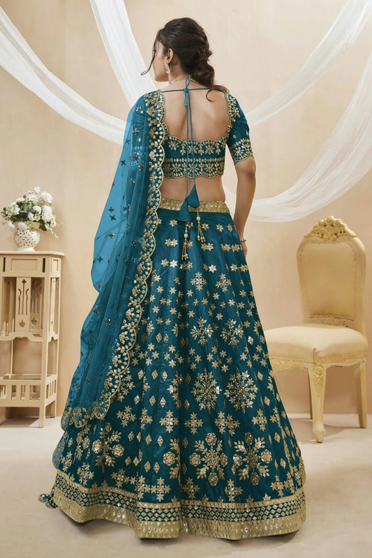 Art Silk Embroidery A Line Lehenga Choli NCLC10110184