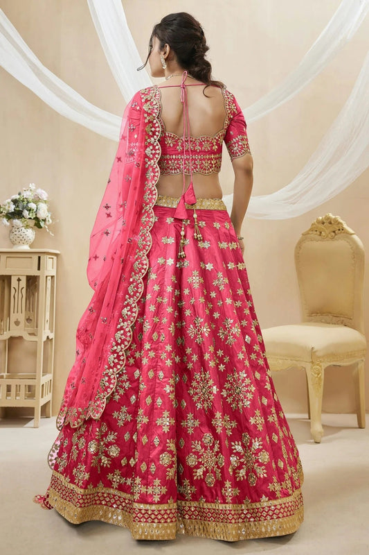 Art Silk Embroidery A Line Lehenga Choli NCLC10110185