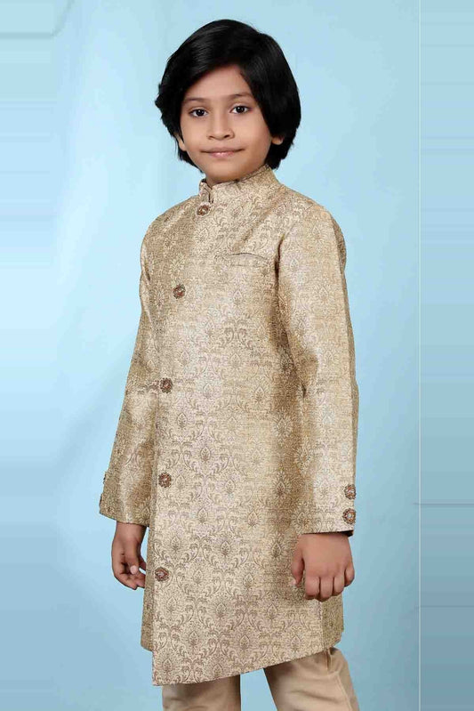 Gold Jacquard Jacket  NCBW10710727