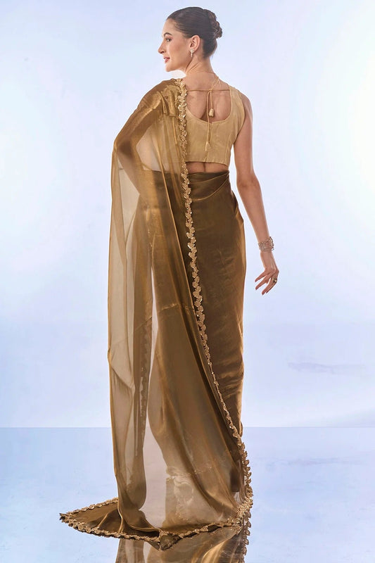 Green Jimmy Choo Saree NCSD11112439