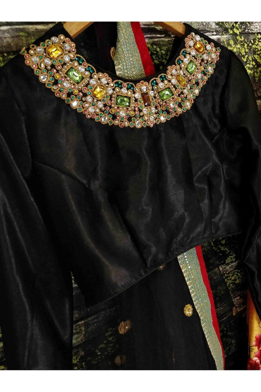 Multi Art Silk Lehenga Choli NCLC10110255