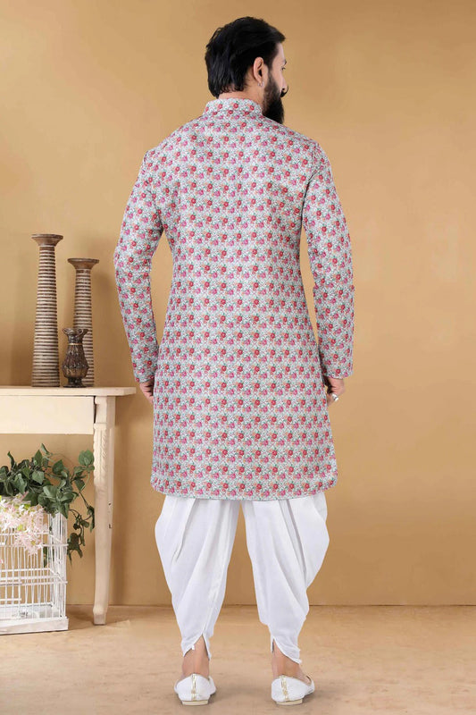 Multi Jacquard Kurta Pajama NCKP11310168