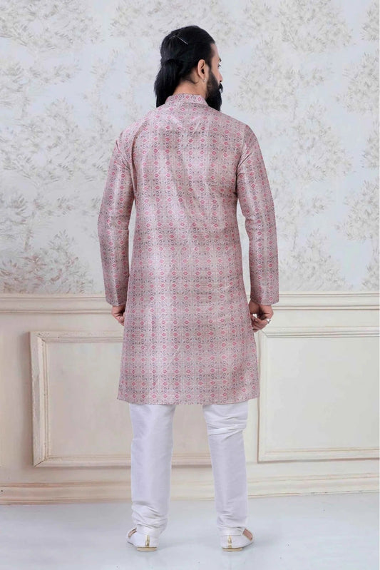 Multi Silk Festival Wear Kurta Pajama NCKP11310129