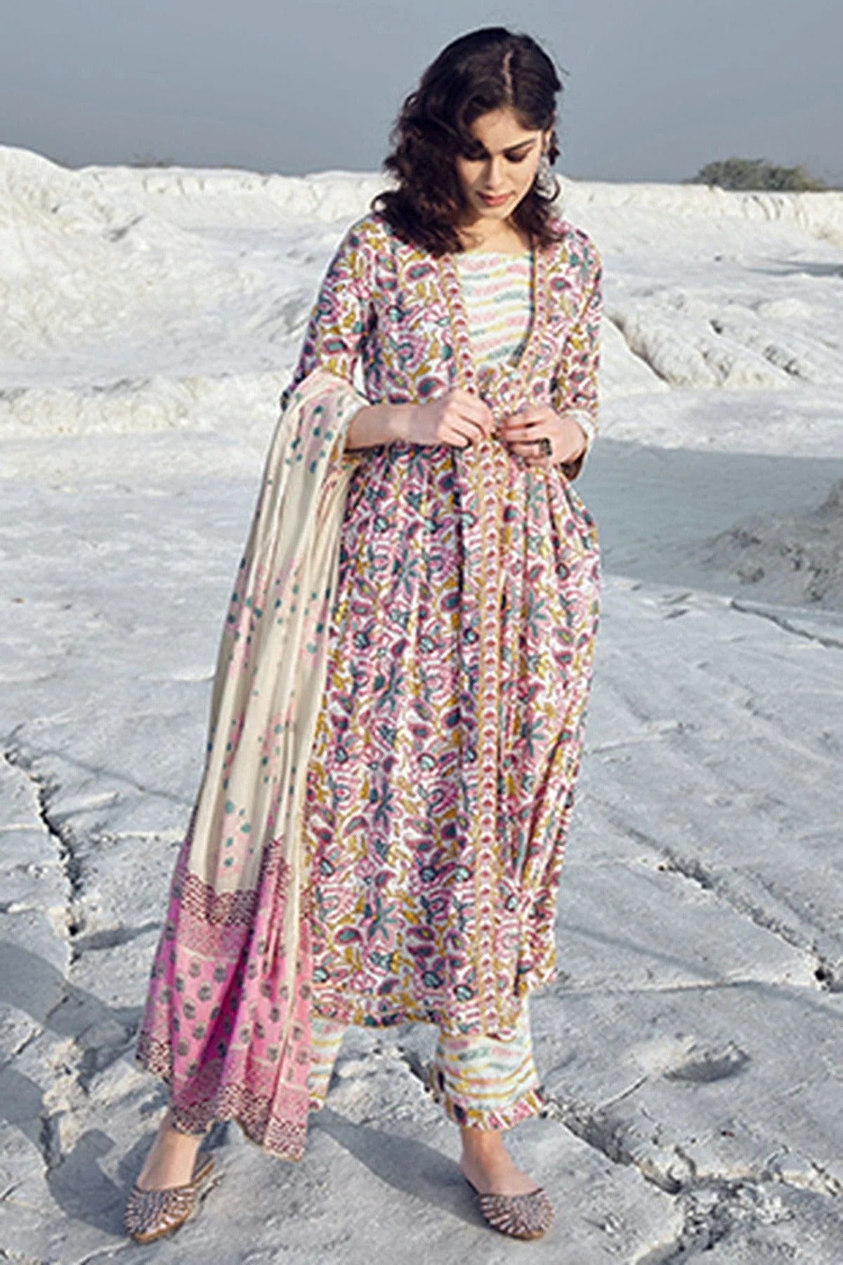 Pink Cotton Stitched Salwar Suit NCSS11111890