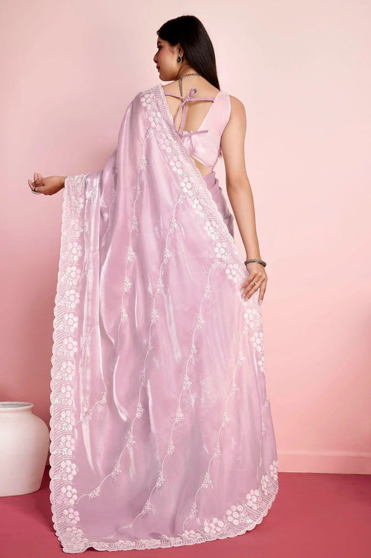 Pink Jimmy Choo Saree NCSD11112446