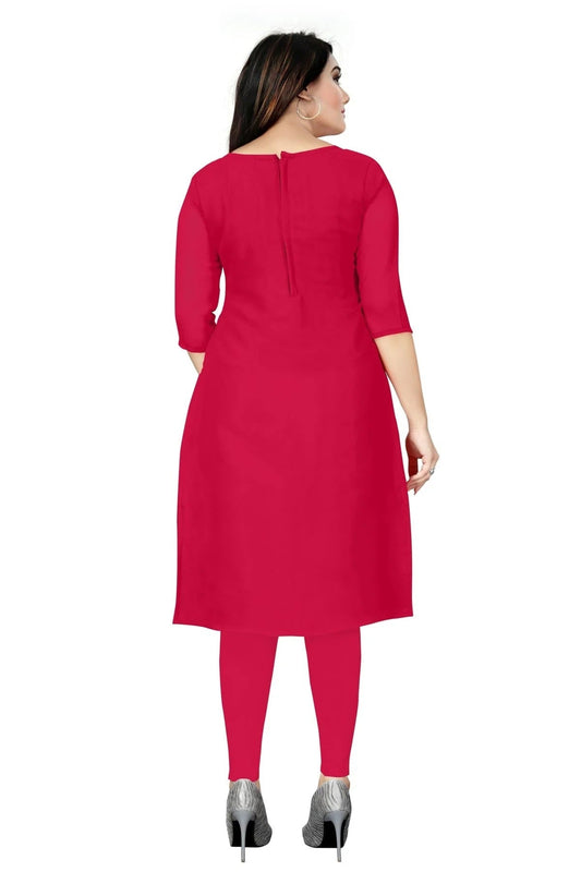 Pink Unstitched Georgette Straight Suit NCUS11610456