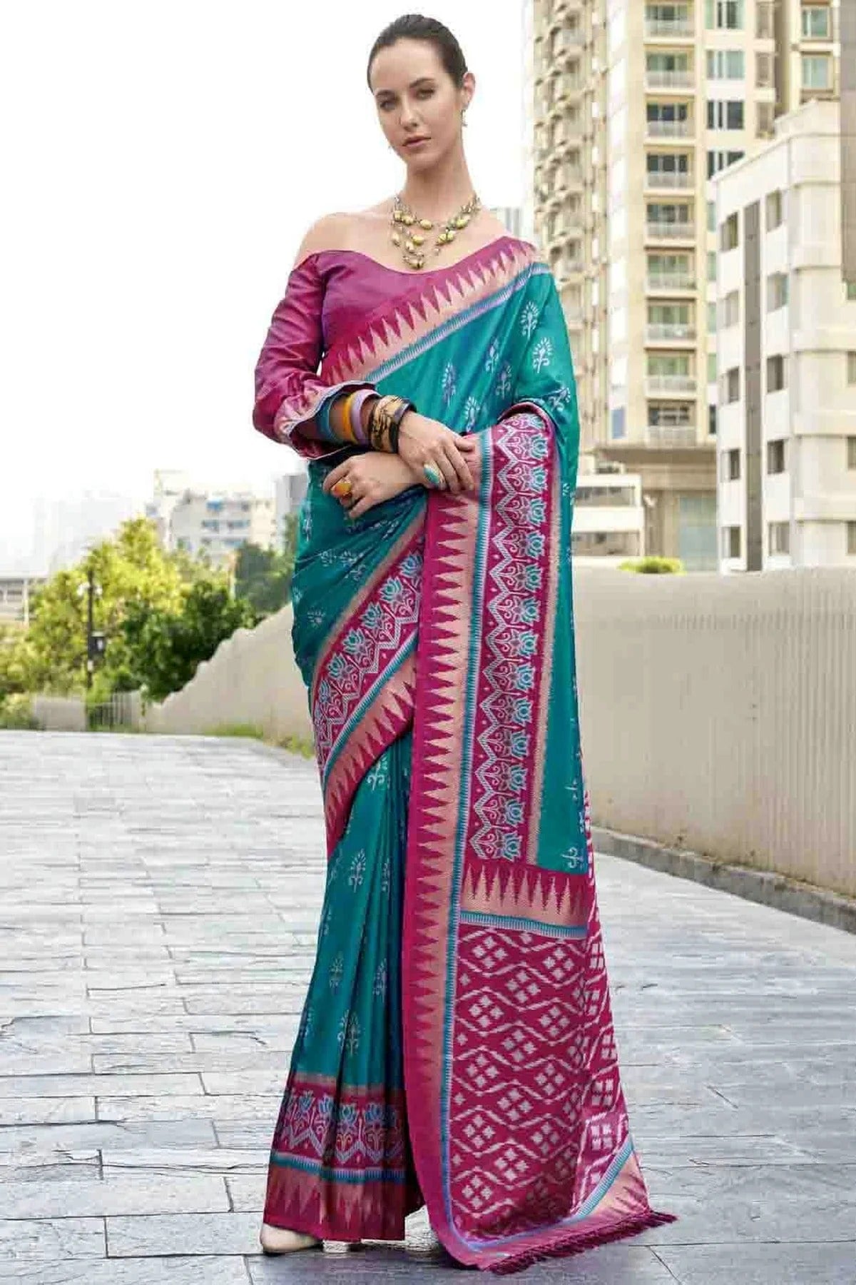 Sky Blue Soft Silk Printed Traditional Sarees NCSD11110285