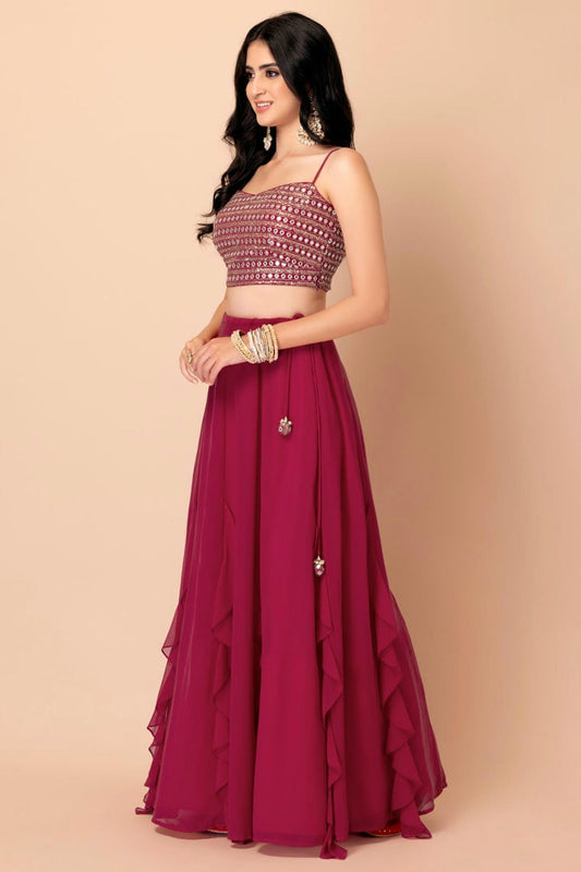 Soft Net Lehenga Choli In Pink Colour LC10110160
