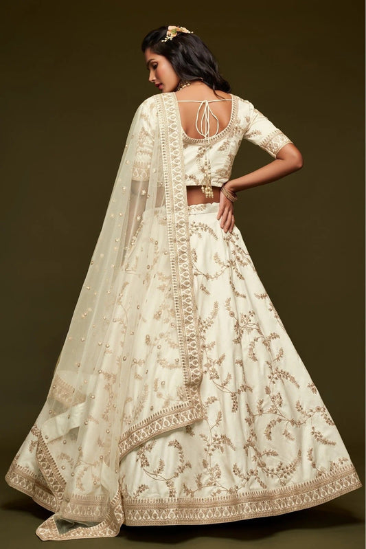 White Art Silk Lehenga Choli NCLC10110345-10