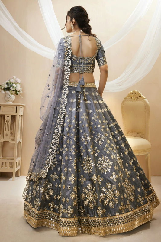 Art Silk Embroidery A Line Lehenga Choli NCLC10110187
