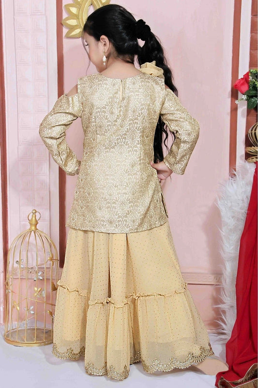 Beige Faux Georgette Party Wear Lehenga Choli NCGW10710766