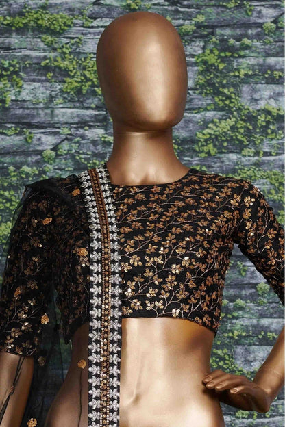 Black Banglori Silk Lehenga Choli NCLC10110252