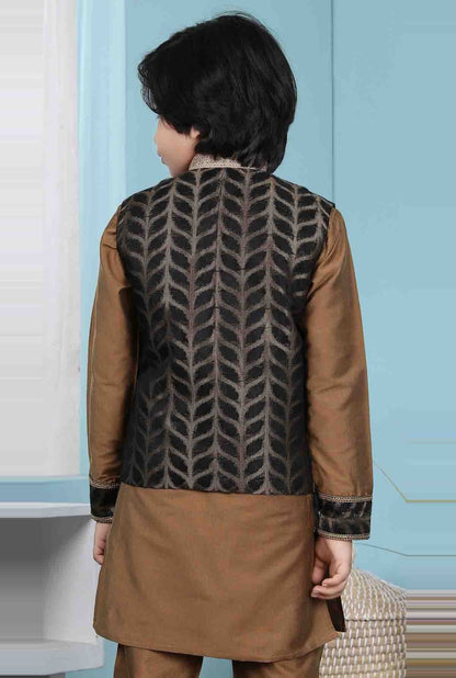 Black Silk Jacket  NCBW10710739