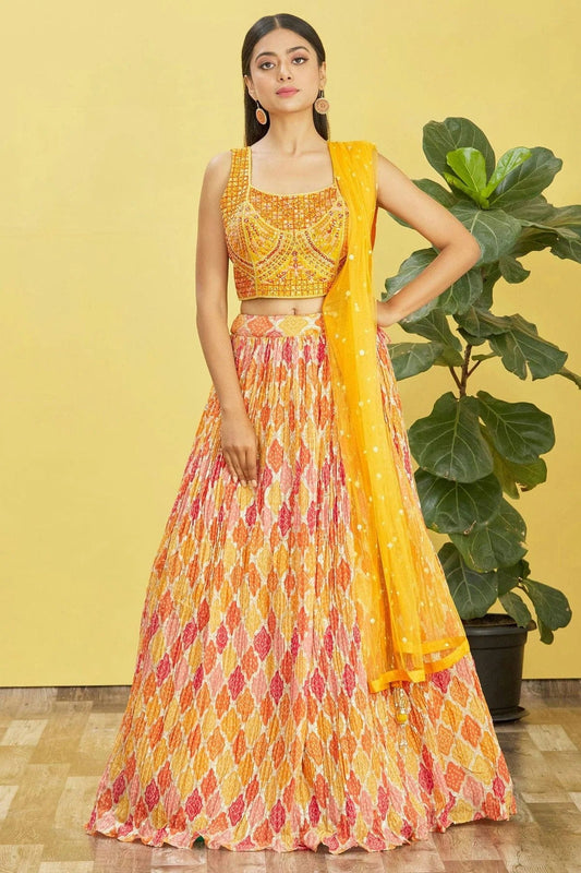 Chinnon Embroidery A Line Lehenga Choli NCLC10110155