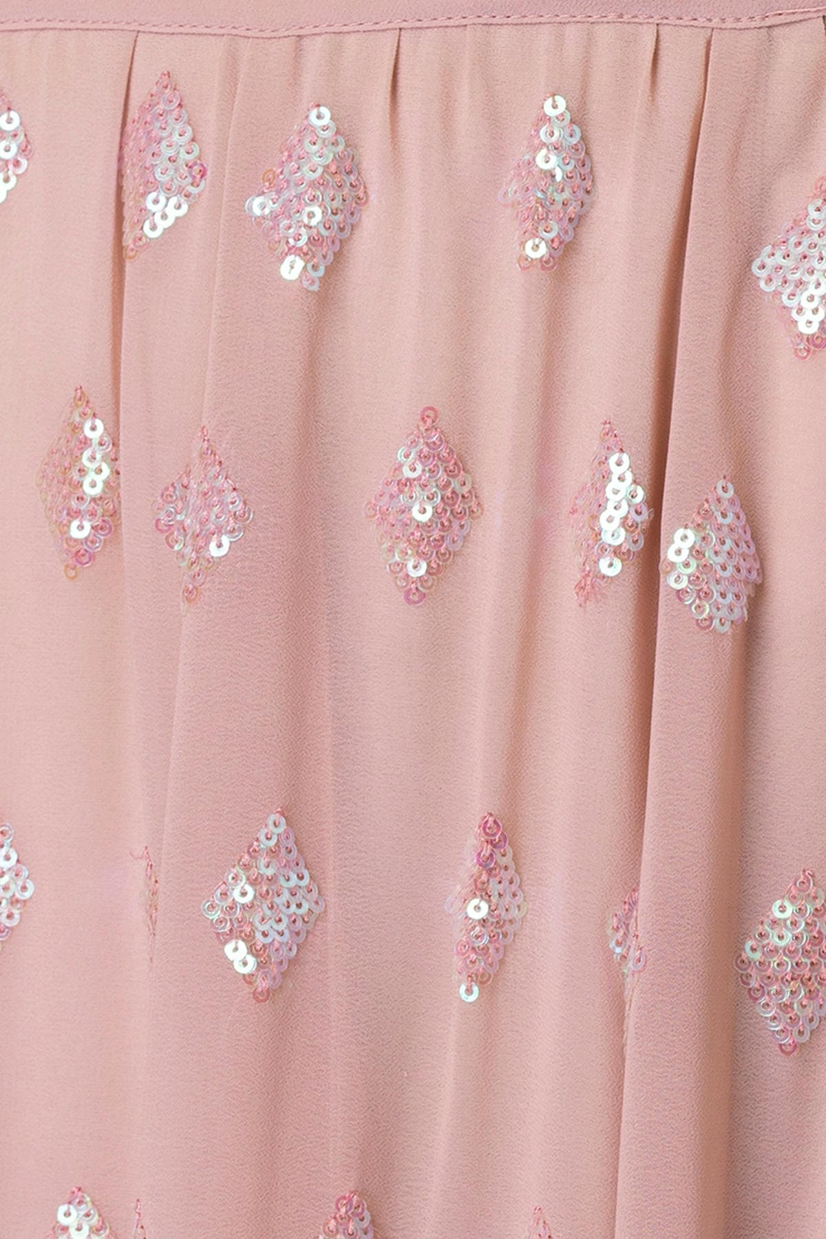 Georgette Lehenga Choli In Light Pink Colour LC10110168