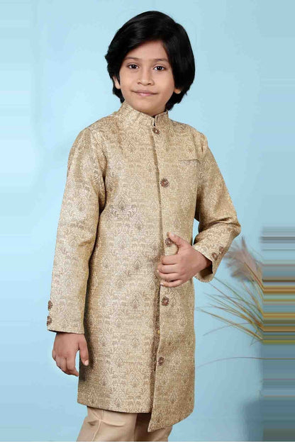 Gold Jacquard Jacket  NCBW10710727