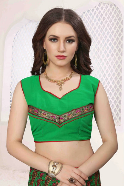 Green Georgette Designer Saree NCSD11210607