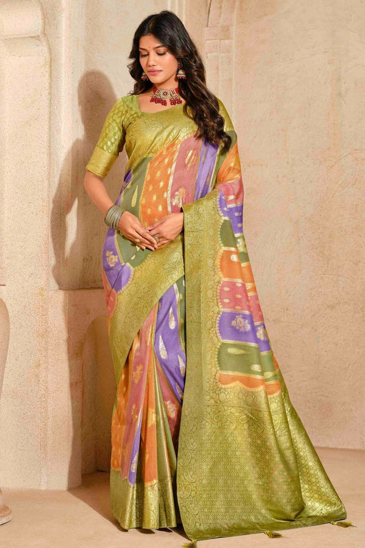 Green Silk Zari Traditional Saree NCSD11110429