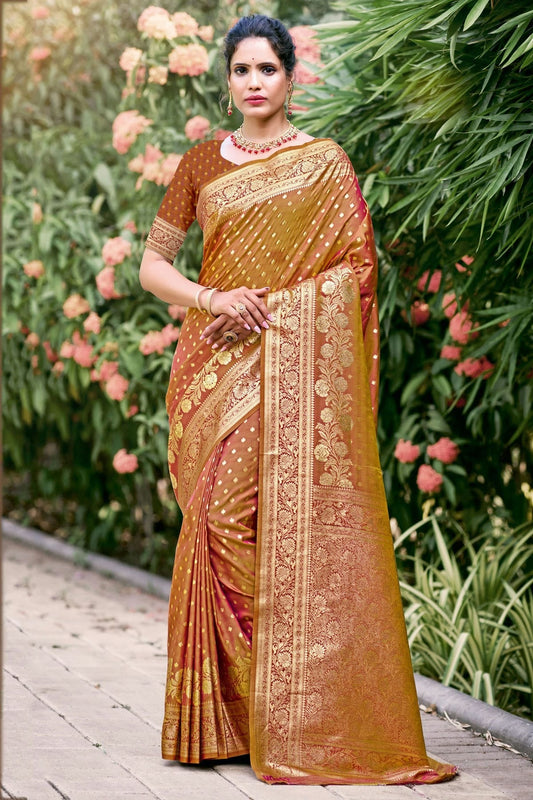 Light Brown Silk Traditional Saree NCSD11010470