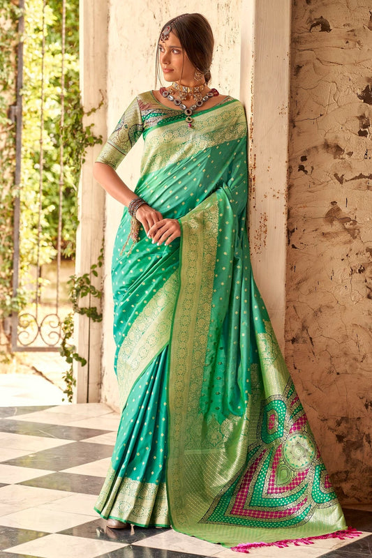 Light Green Soft Silk Traditional Saree NCSD12910118