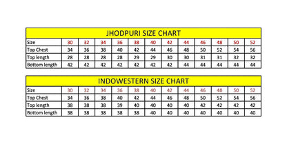 Multi Indo Western In Satin  NCSH11310207