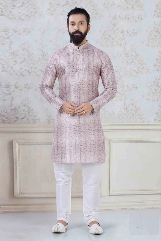 Multi Silk Festival Wear Kurta Pajama NCKP11310129