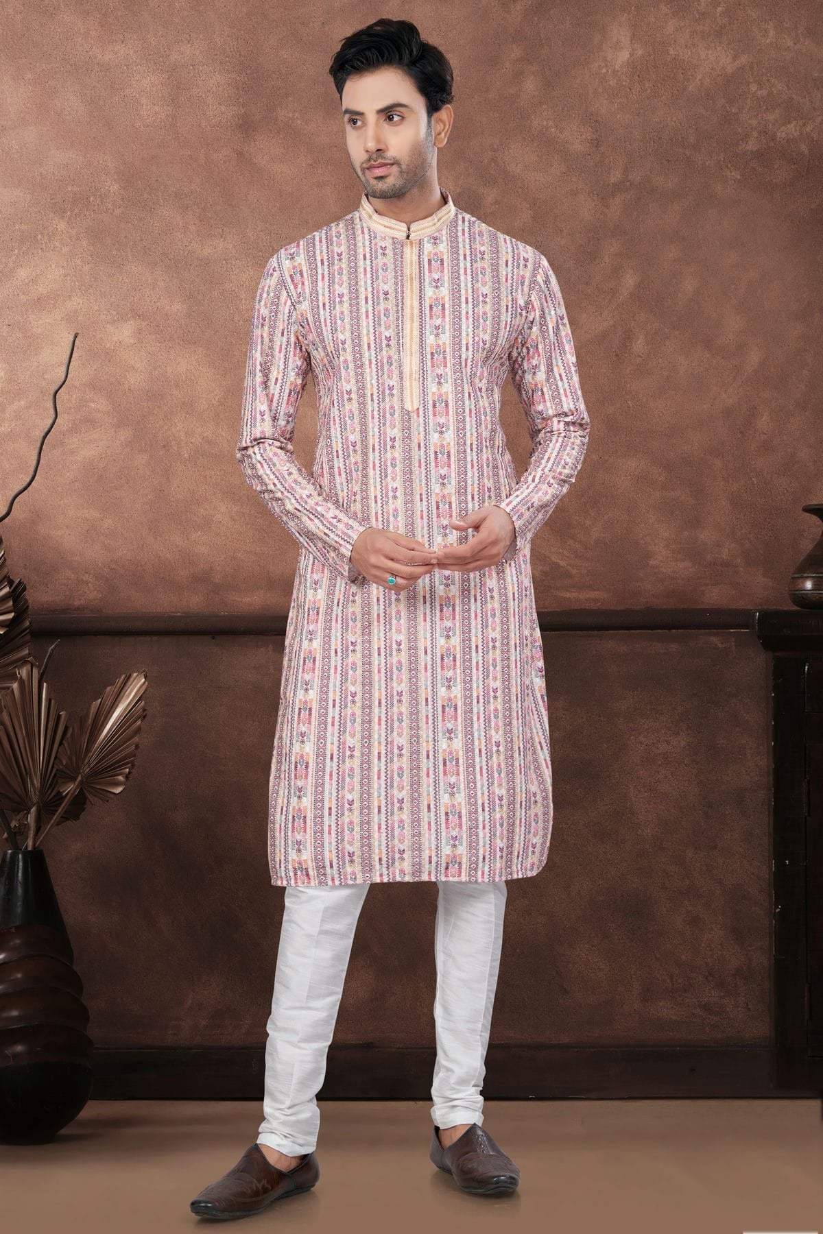 Multi Soft Rayon Kurta Pajama NCKP10410133