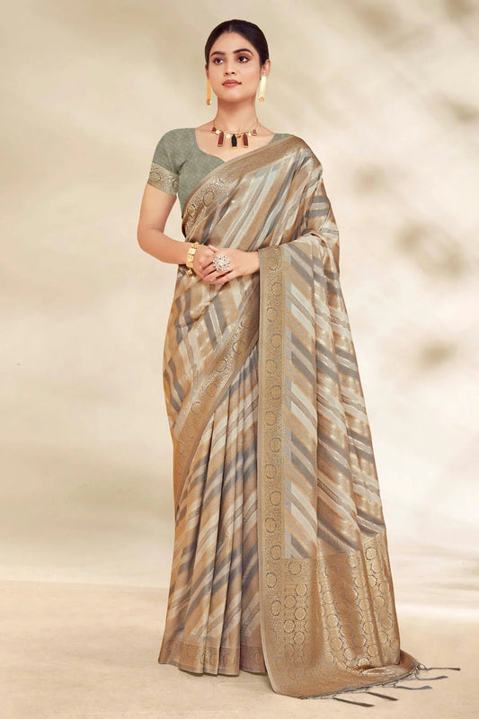 Multi Woven Cotton Saree NCSD11010495