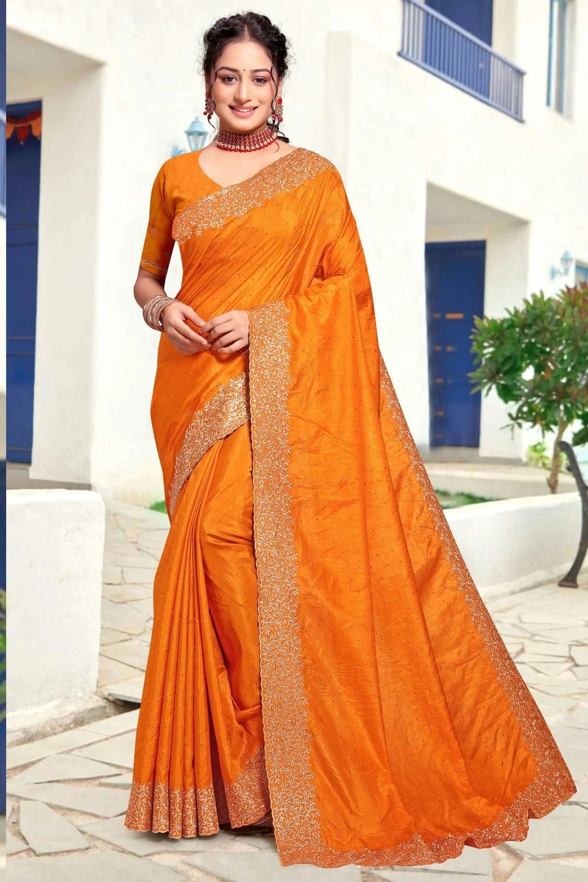 Mustard Art Silk Designer Saree NCSD11210264