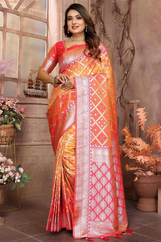 Mustard Kochi Silk Traditional Saree NCSD11110794