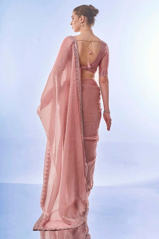 Pink Burburry Saree NCSD11112456