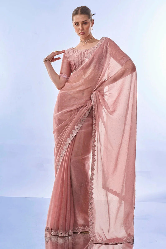 Pink Burburry Saree NCSD11112456