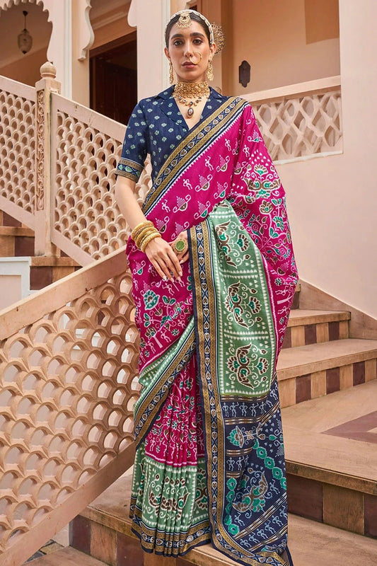 Pink Sigma Silk Traditional Saree NCSD11111151