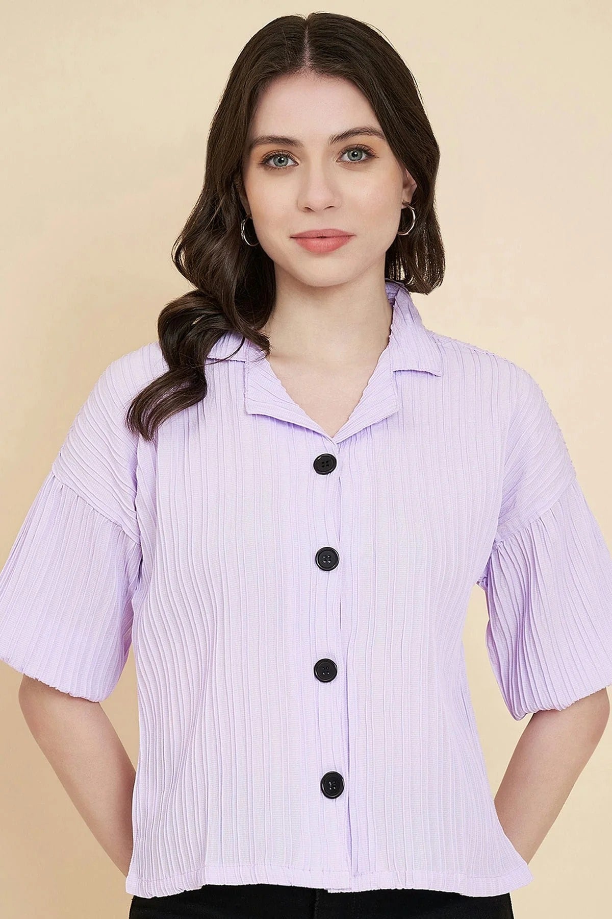 Purple Boxy Readymade Top  NCTP11112282