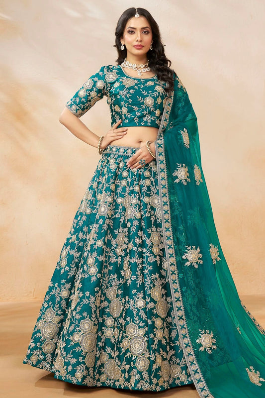 Rama Green Art Silk Lehenga Choli NCLC1051017110170