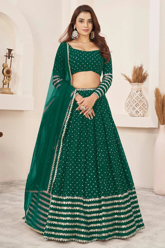 Rama Green Georgette Lehenga Choli NCLC10110135
