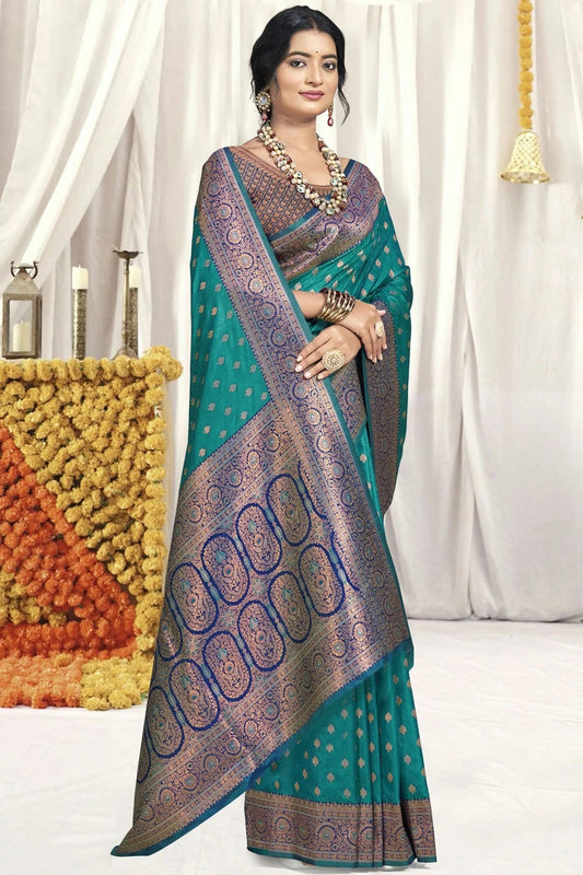 Rama Green Silk Traditional Saree NCSD11010434