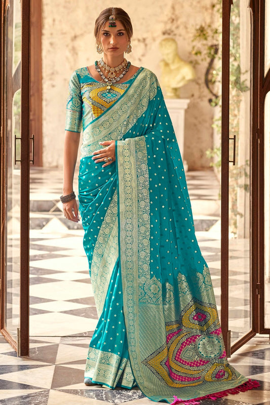 Sky Blue Soft Silk Traditional Saree NCSD12910120