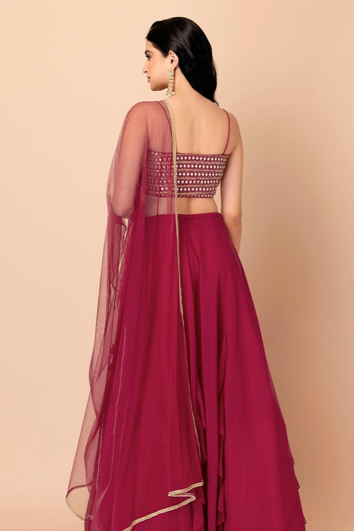 Soft Net Lehenga Choli In Pink Colour LC10110160
