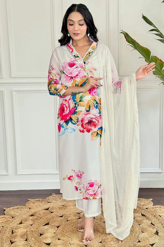 White French Crepe Stitched Salwar Suit NCSS11111610