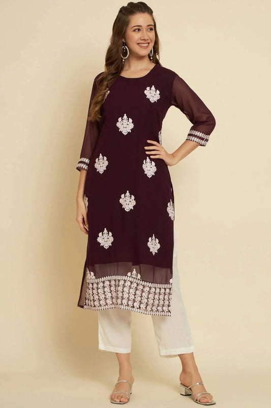 Wine Georgette Kurti NCKR11112048