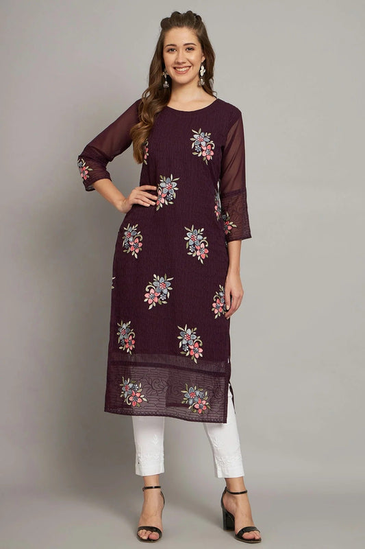 Wine Georgette Kurti NCKR11112078