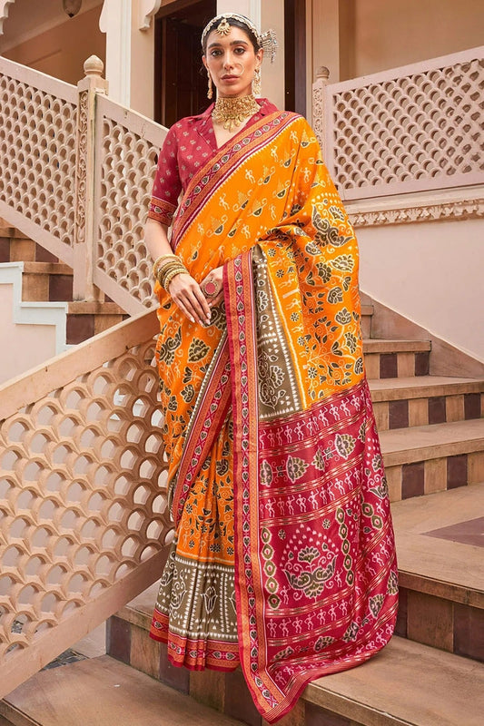 Yellow Sigma Silk Traditional Saree NCSD11111147